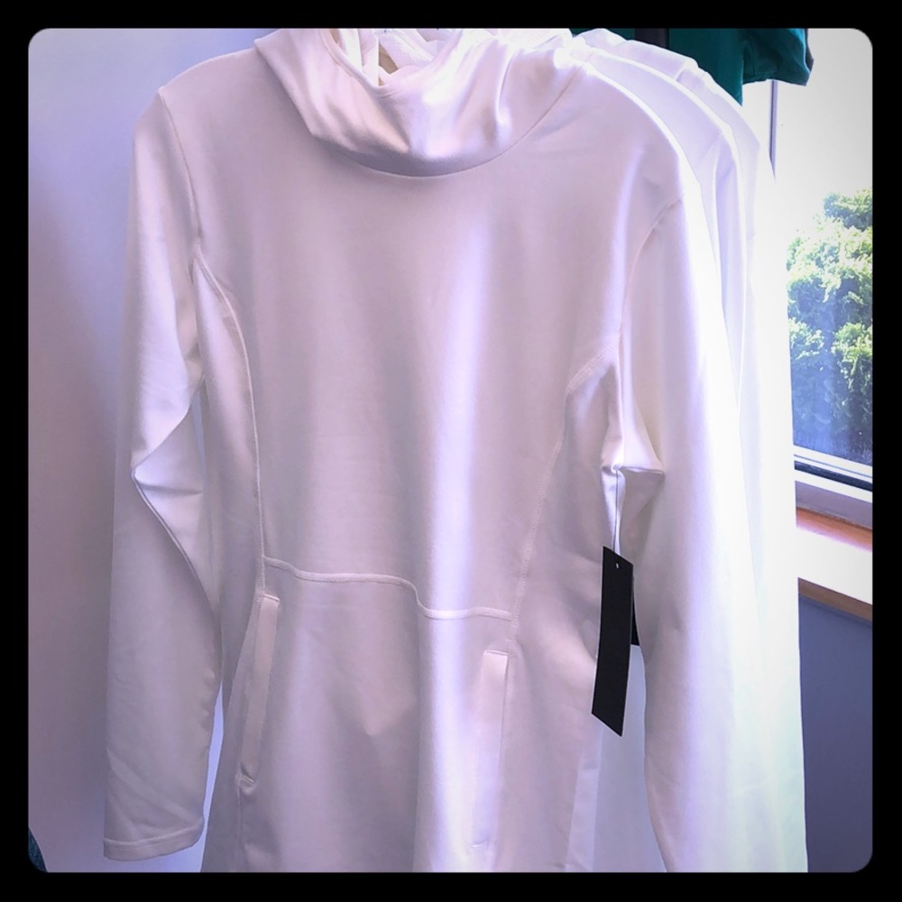 Mono B White Hoodie.